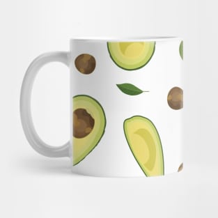 Avocado Pattern Mug